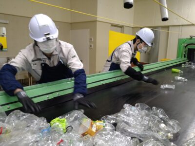 いぶき福祉会が担う岐阜市のペットボトルリサイクル