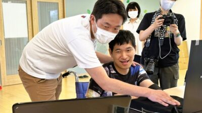 いぶき福祉会の藤澤亮太さん
